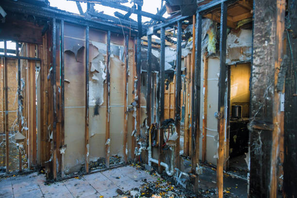 Professional Emergency Fire Cleanup technician working in Hanover, MD